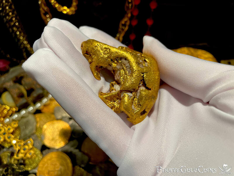 4.6 Ounce "Bear Claw" Gold Nugget Alaska 143 grams 2