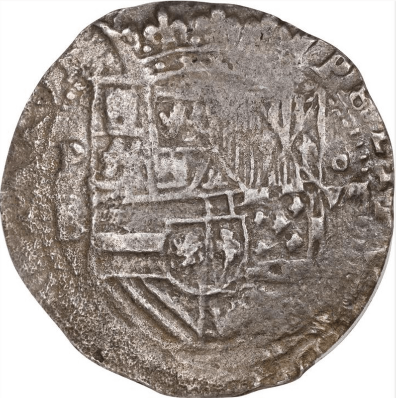 Bolivia 8 Reales 1578-96 "Santa Margarita 1622 Shipwreck" PCGS VF 2