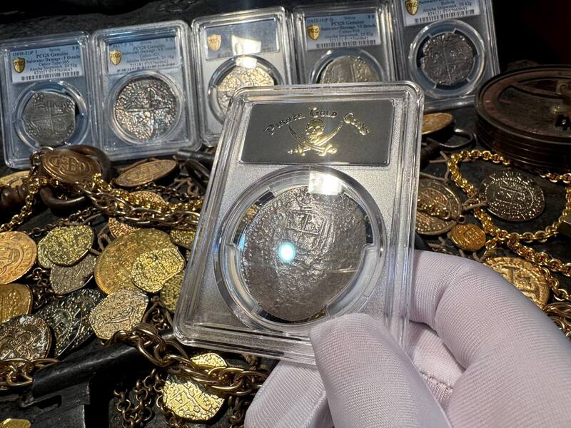 Bolivia 8 Reales 1598-1603 "Atocha 1622 Shipwreck" PCGS F 6