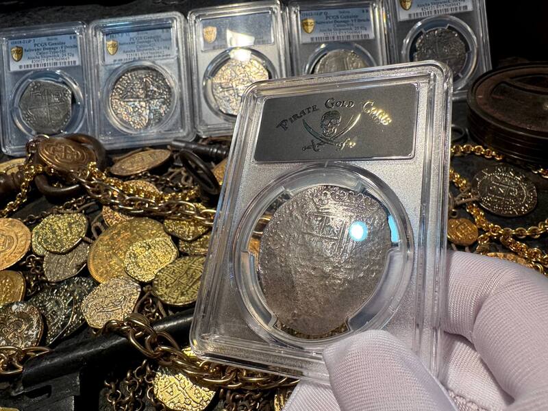 Bolivia 8 Reales 1598-1603 "Atocha 1622 Shipwreck" PCGS F 8