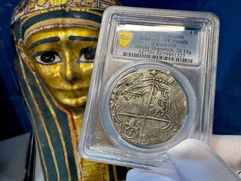 Bolivia 8 Reales 1598-1603 "Atocha Research Collection" PCGS VF 6