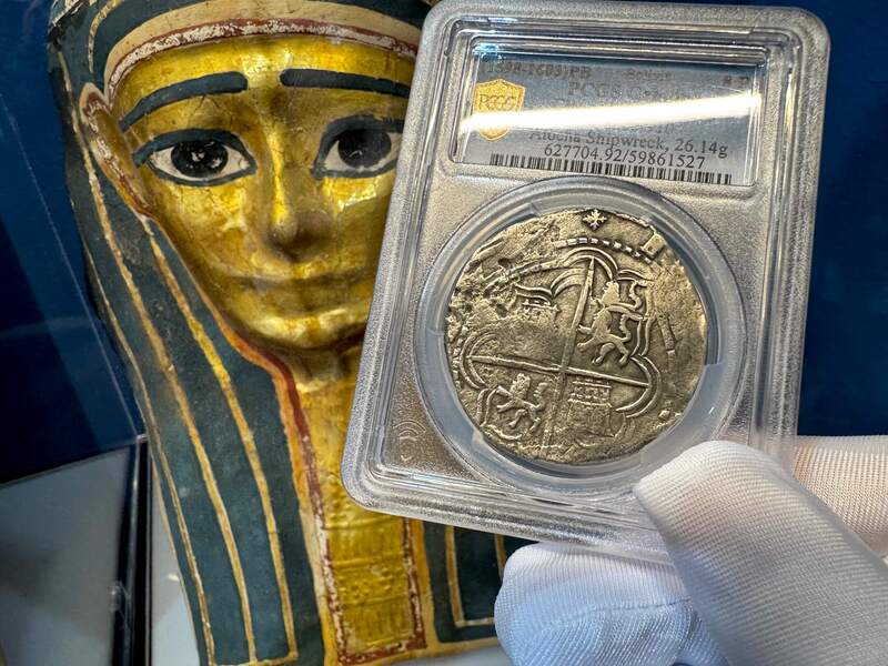 Bolivia 8 Reales 1598-1603 "Atocha Research Collection" PCGS VF 8