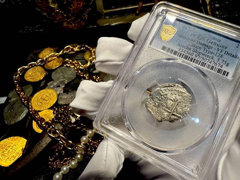 ​Bolivia 2 Reales 1618 "Atocha 1622 Shipwreck" PCGS VF 11