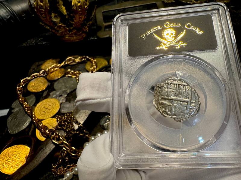 ​Bolivia 2 Reales 1618 "Atocha 1622 Shipwreck" PCGS VF 3