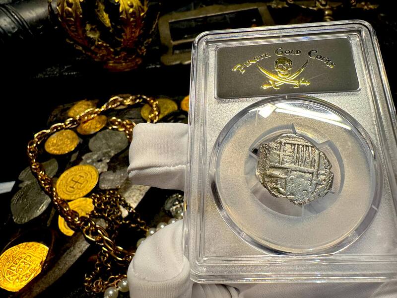 ​Bolivia 2 Reales 1618 "Atocha 1622 Shipwreck" PCGS VF 4