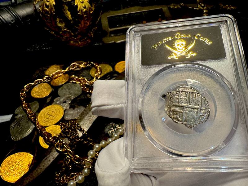 ​Bolivia 2 Reales 1618 "Atocha 1622 Shipwreck" PCGS VF 5
