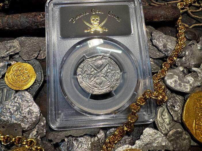 Bolivia 2 Reales 1598-1617 "Atocha 1622 Shipwreck" PCGS VF 8