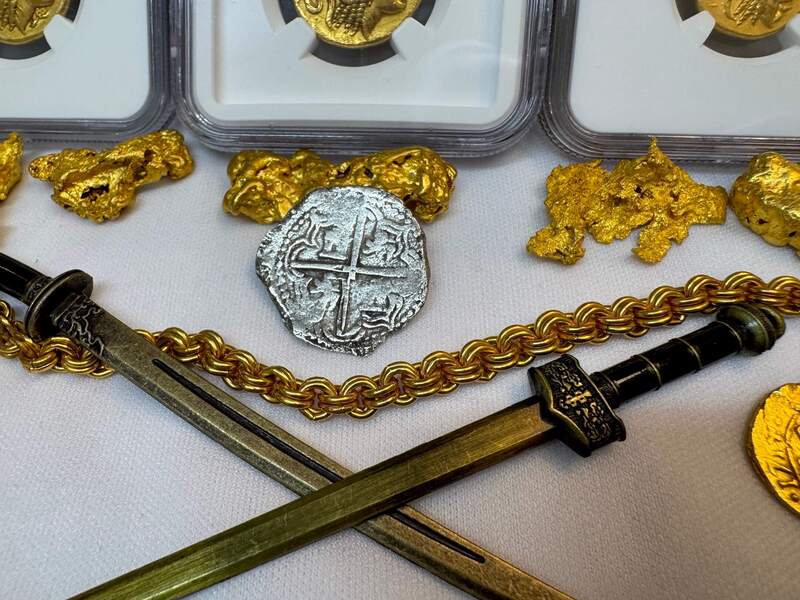 Bolivia 2 Reales "Atocha 1622 Shipwreck" Chest #1825 14