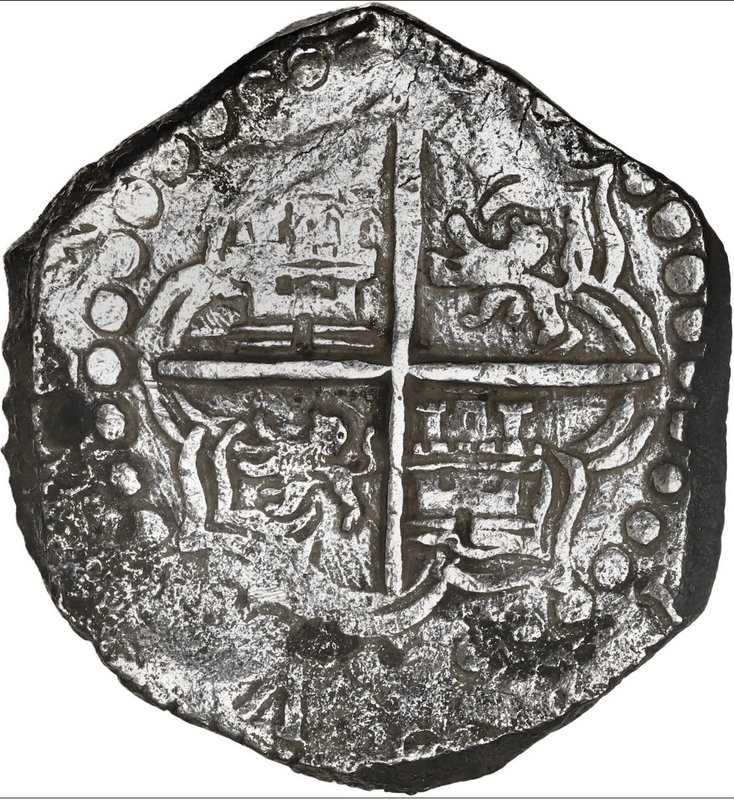 Bolivia 8 Reales 1598-1621 "Atocha Research Collection" PCGS VF 2