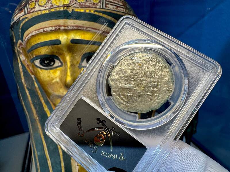 Bolivia 8 Reales 1598-1621 "Atocha 1622 Shipwreck" PCGS XF 6