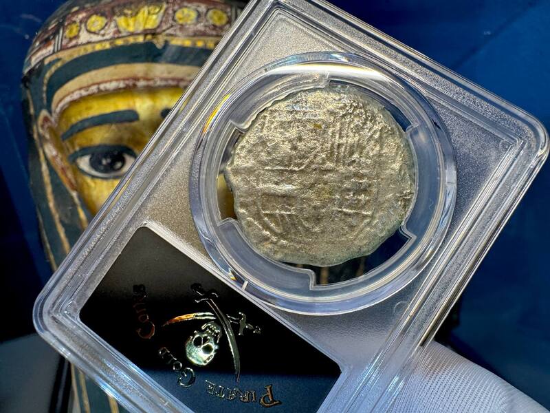 Bolivia 8 Reales 1598-1621 "Atocha 1622 Shipwreck" PCGS XF 7
