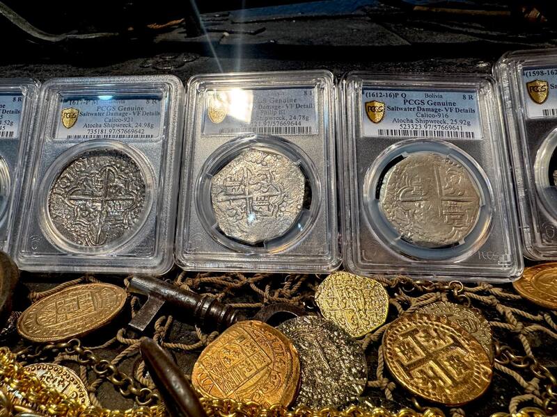 Bolivia 8 Reales 1598-1621 "Atocha 1622 Shipwreck" PCGS VF 15