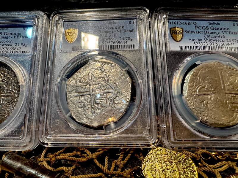 Bolivia 8 Reales 1598-1621 "Atocha 1622 Shipwreck" PCGS VF 20