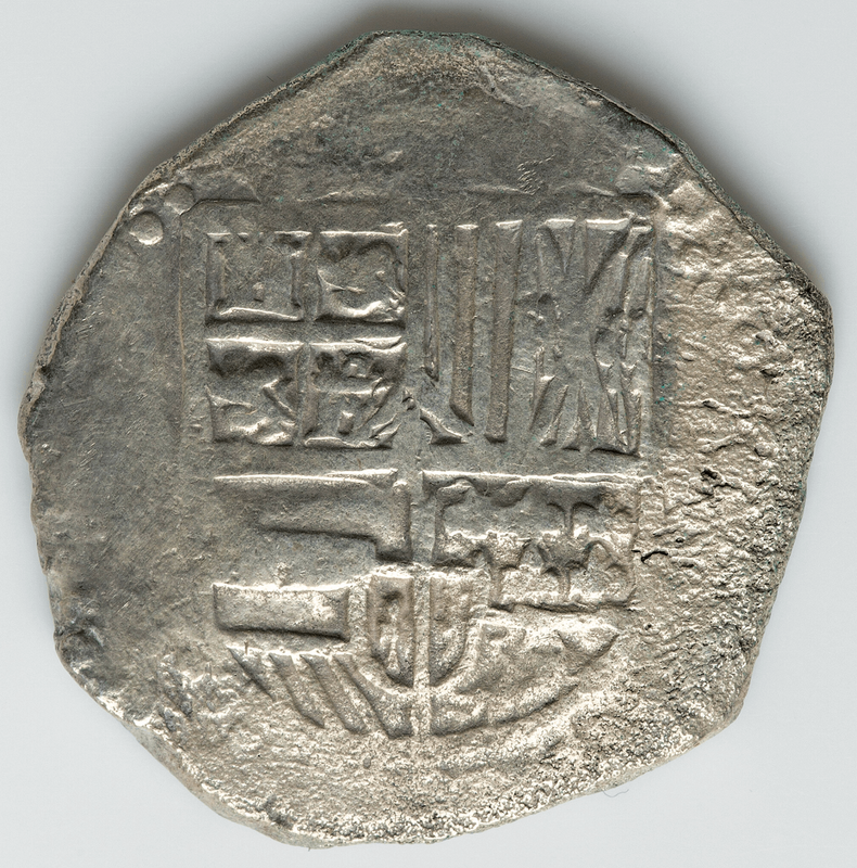 Bolivia 8 Reales 1598-1621 "Atocha 1622 Shipwreck" PCGS VF 4