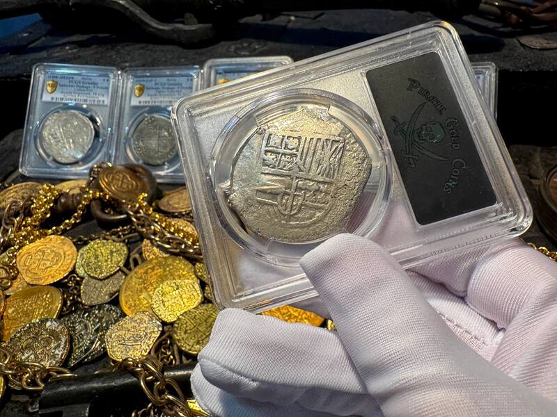 Bolivia 8 Reales 1598-1621 "Atocha 1622 Shipwreck" PCGS VF 11