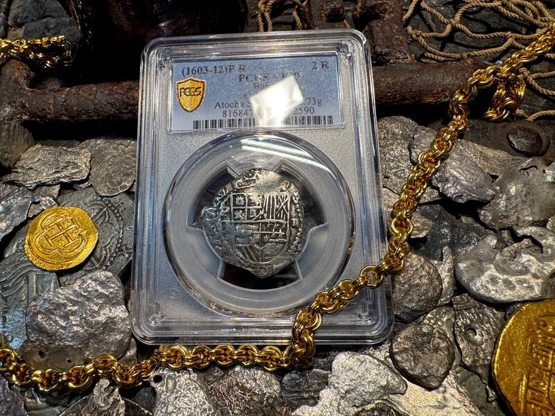 Bolivia 2 Reales 1603-12 "Atocha 1622 Shipwreck" PCGS 20 20