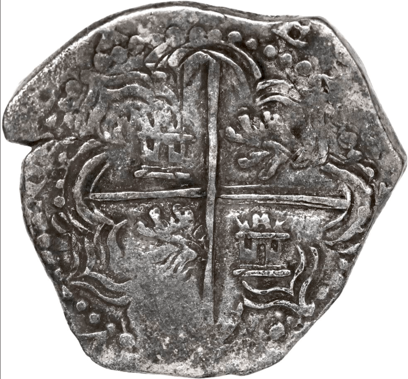 Bolivia 2 Reales 1603-12 "Atocha 1622 Shipwreck" PCGS 20 7