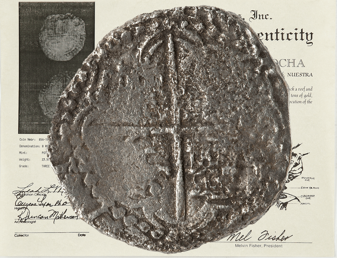 Bolivia 8 Reales 1603-12 "Atocha 1622 Shipwreck" RAW