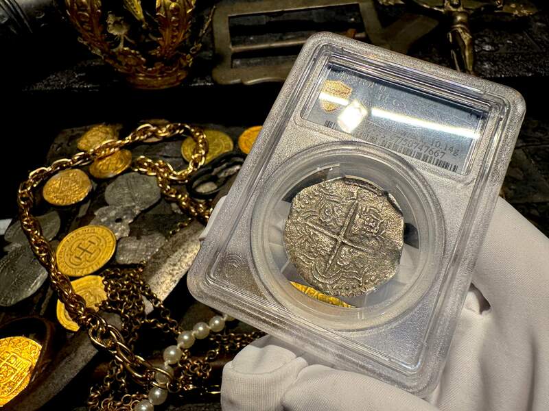 ​Bolivia 8 Reales 1612-16 "Atocha 1622 Shipwreck" PCGS VF 9