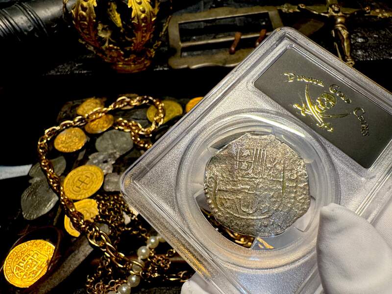 ​Bolivia 8 Reales 1612-16 "Atocha 1622 Shipwreck" PCGS VF 3
