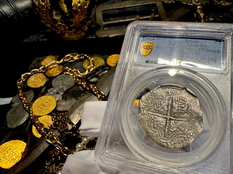 ​Bolivia 8 Reales 1612-16 "Atocha 1622 Shipwreck" PCGS VF 5