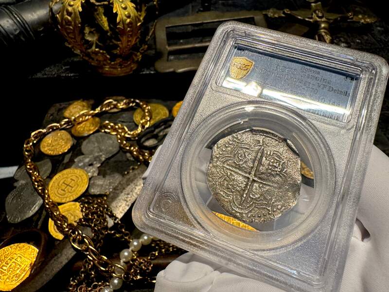 ​Bolivia 8 Reales 1612-16 "Atocha 1622 Shipwreck" PCGS VF 8