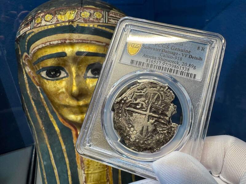 Bolivia 8 Reales 1616-17 "Atocha 1622 Shipwreck" PCGS VF 12