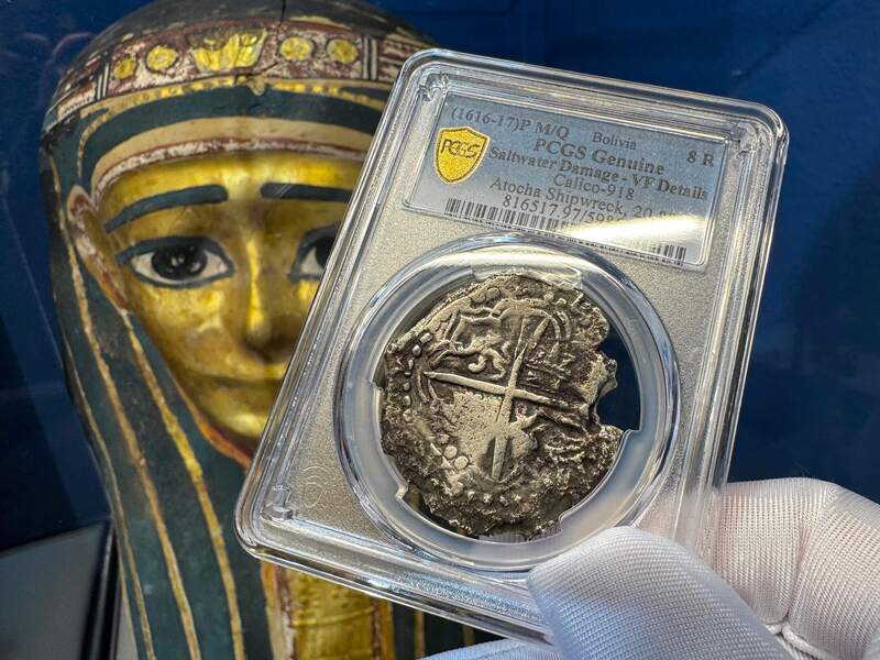 Bolivia 8 Reales 1616-17 "Atocha 1622 Shipwreck" PCGS VF 13