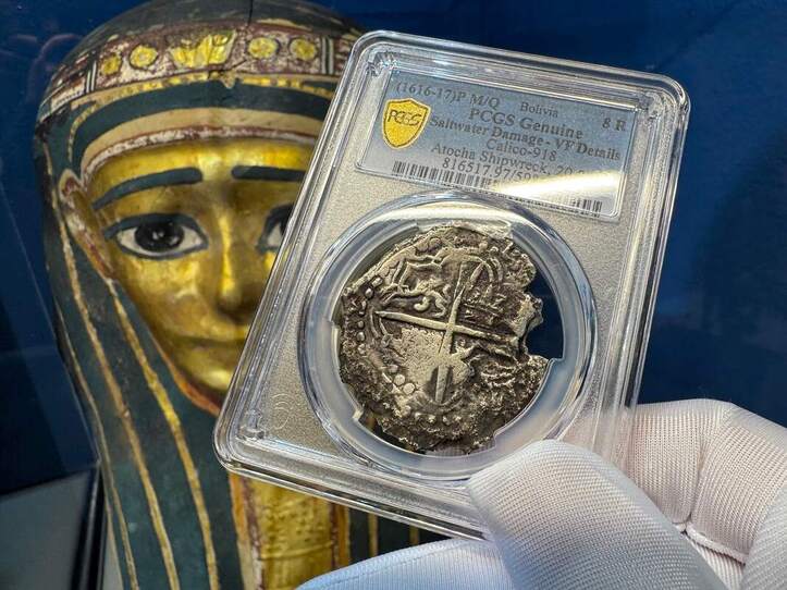 Bolivia 8 Reales 1616-17 "Atocha 1622 Shipwreck" PCGS VF