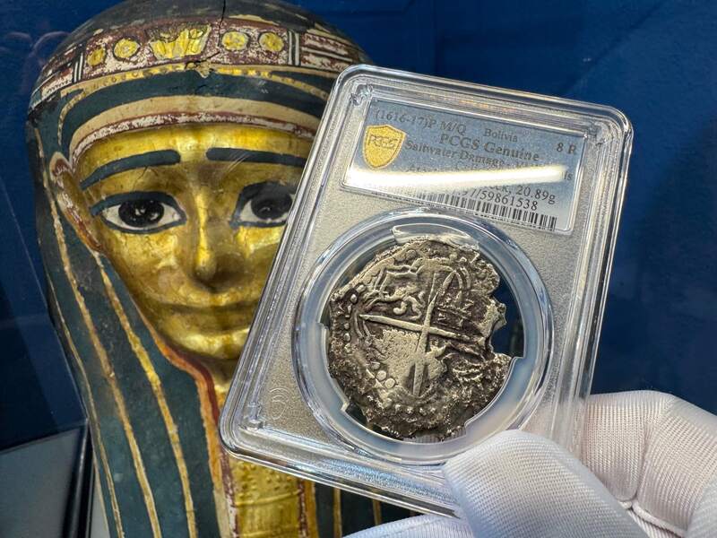 Bolivia 8 Reales 1616-17 "Atocha 1622 Shipwreck" PCGS VF 16