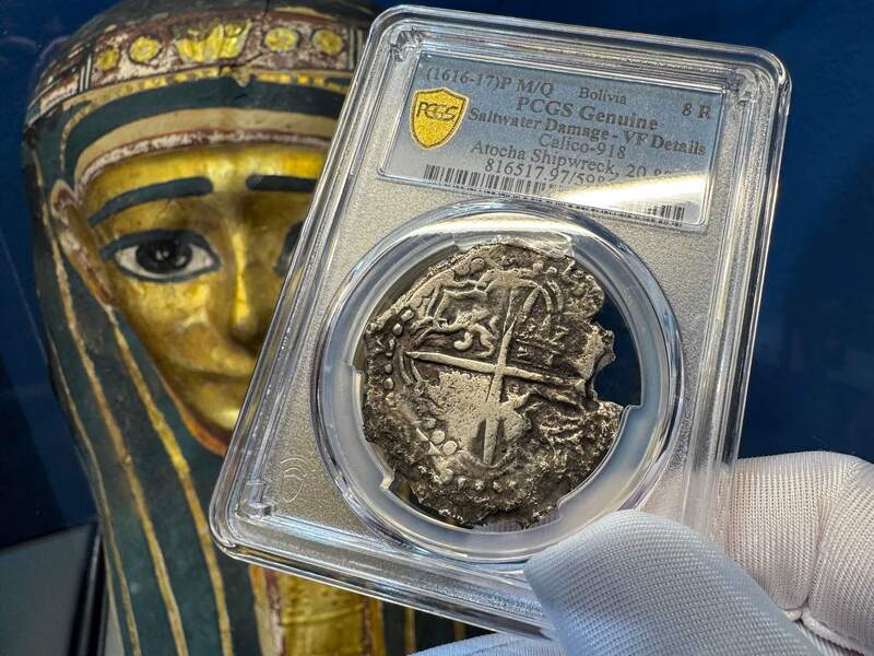Bolivia 8 Reales 1616-17 "Atocha 1622 Shipwreck" PCGS VF 14