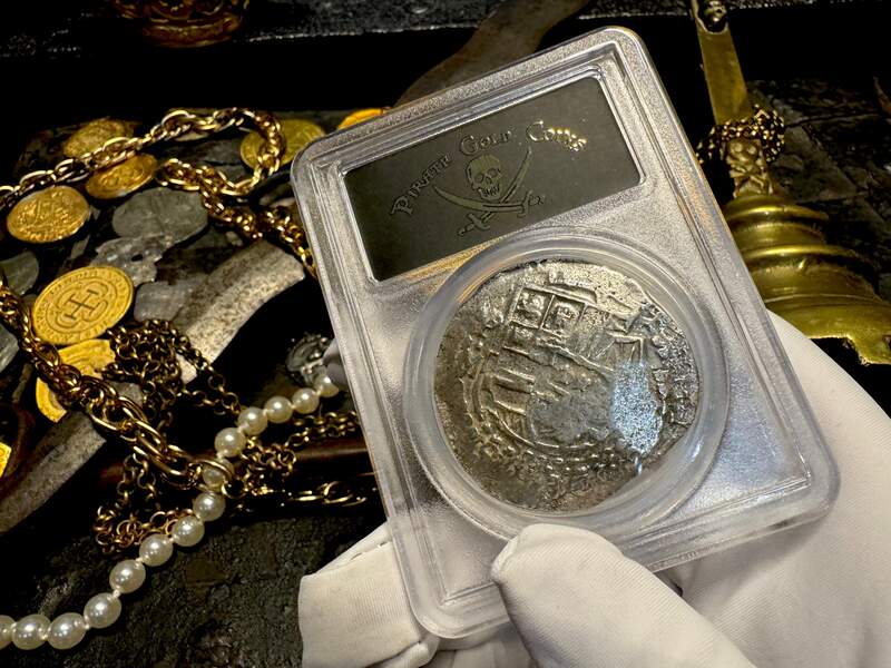 Bolivia 8 Reales 1617 "Atocha 1622 Shipwreck" PCGS VF 14