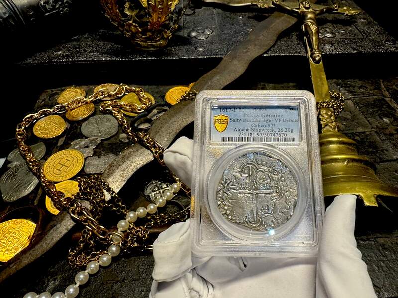 Bolivia 8 Reales 1617 "Atocha 1622 Shipwreck" PCGS VF 16