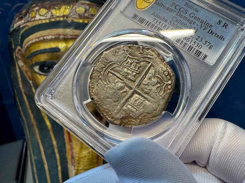 Bolivia 8 Reales 1617 "Atocha Research Collection" PCGS VF 6