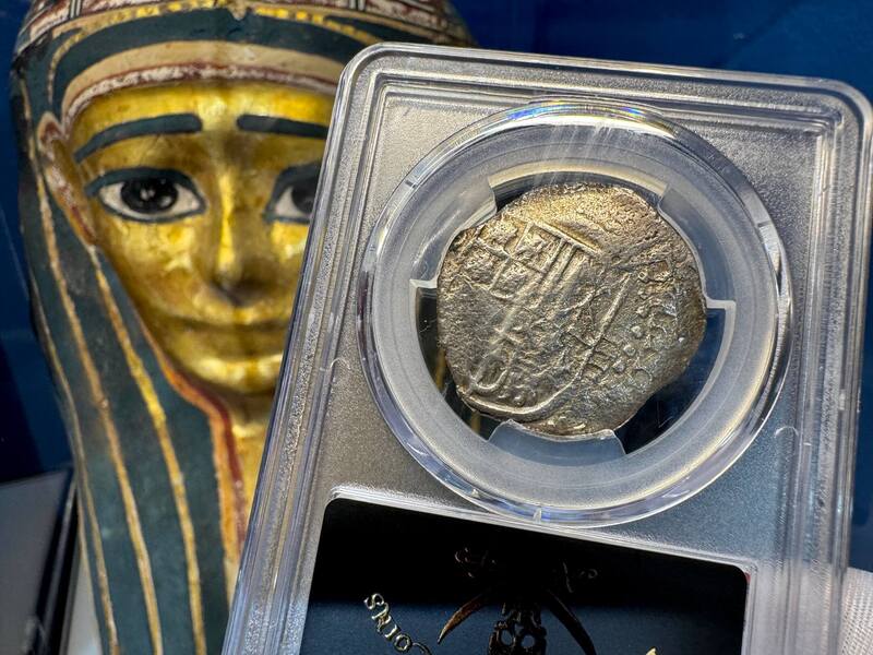 Bolivia 4 Reales 1617 "Atocha 1622 Shipwreck" PCGS VF 9