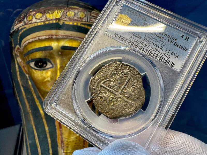 Bolivia 4 Reales 1617 "Atocha 1622 Shipwreck" PCGS VF 17
