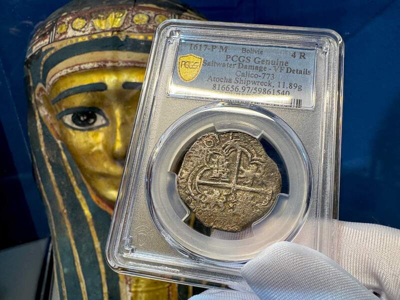 Bolivia 4 Reales 1617 "Atocha 1622 Shipwreck" PCGS VF 6