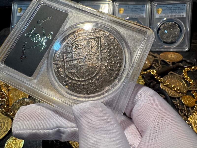 Bolivia 8 Reales (8) Digit Date 16171617 "Atocha 1622 Shipwreck" PCGS VF 22