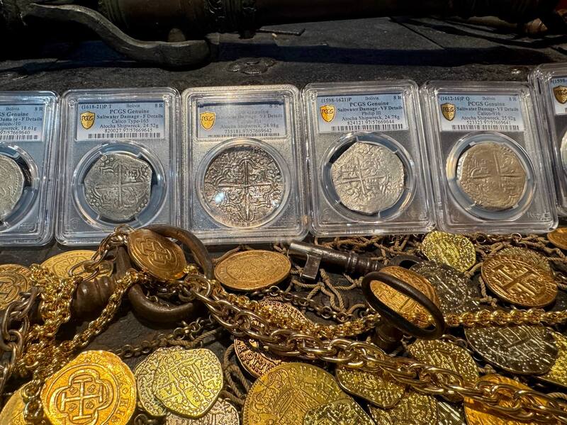 Bolivia 8 Reales 1618-21 "Atocha 1622 Shipwreck" PCGS F 29