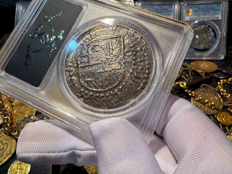 Bolivia 8 Reales (8) Digit Date 16171617 "Atocha 1622 Shipwreck" PCGS VF 23