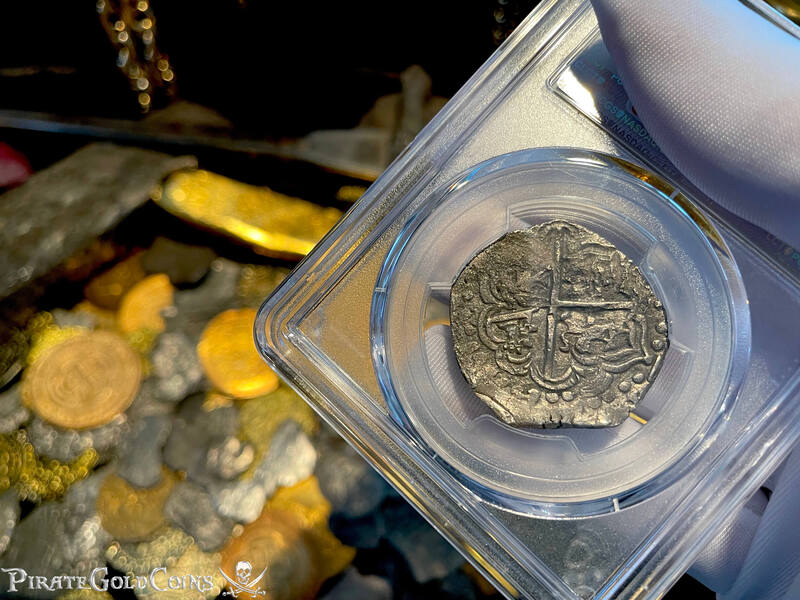 Bolivia 4 Reales 1618-20 "Atocha 1622 Shipwreck" PCGS AU 7