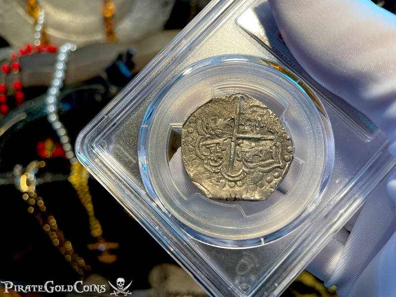 Bolivia 4 Reales 1618-20 "Atocha 1622 Shipwreck" PCGS AU 8