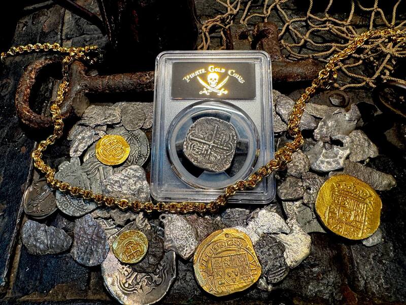 Bolivia 4 Reales 1618-20 "Atocha 1622 Shipwreck" PCGS VF 13