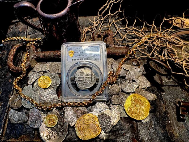 Bolivia 4 Reales 1618-20 "Atocha 1622 Shipwreck" PCGS VF 15