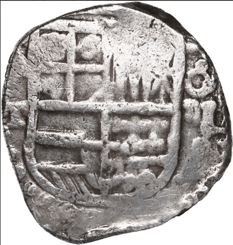 Bolivia 4 Reales 1618-20 "Atocha 1622 Shipwreck" PCGS VF 4