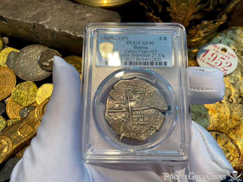 Bolivia 8 Reales 1618-21 "Atocha 1622 Shipwreck" PCGS 40 3