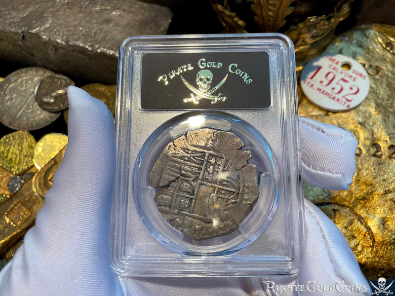 Bolivia 8 Reales 1618-21 "Atocha 1622 Shipwreck" PCGS 40 5