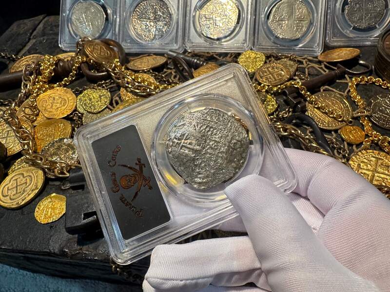 Bolivia 8 Reales 1618-21 "Atocha 1622 Shipwreck" PCGS F 17