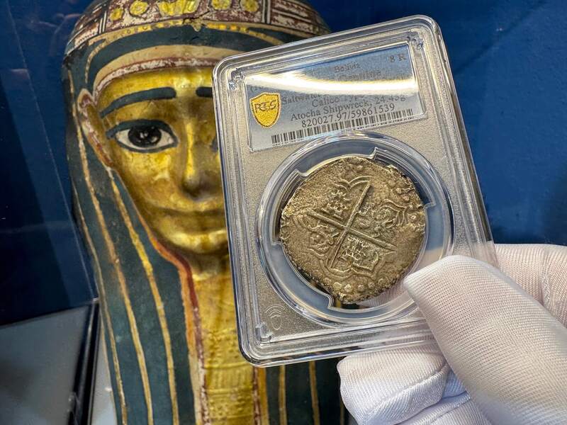 Bolivia 8 Reales 1618-21 "Atocha Research Collection" PCGS VF 2