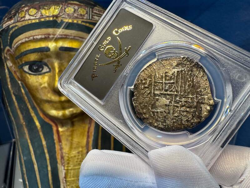 Bolivia 8 Reales 1618-21 "Atocha Research Collection" PCGS VF 10